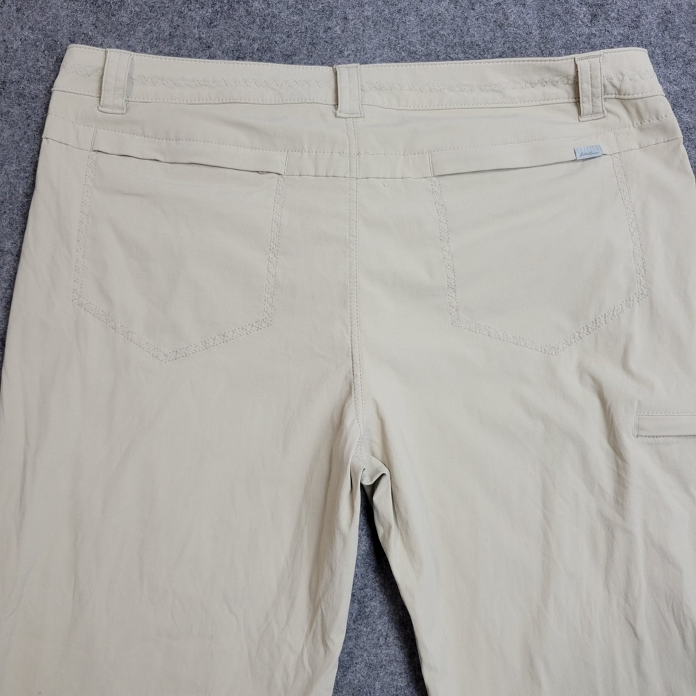 Eddie Bauer Pants Womens 16 Brown Stretch Lightweight Hiking Outdoor Camping - Picture 5 of 12